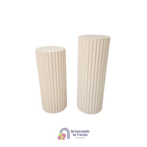 Pedestales Cilíndricos Fluteados