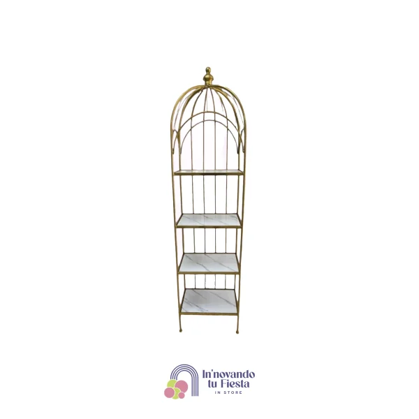 Estantería Decorativa Estilo Jaula (Bird Cage)